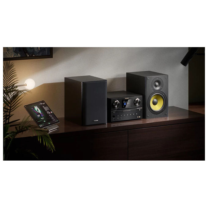 Philips TAM8905M2-10 Microsistema audio per la casa 100 W DAB+ Bluetooth 6.0 colore Nero