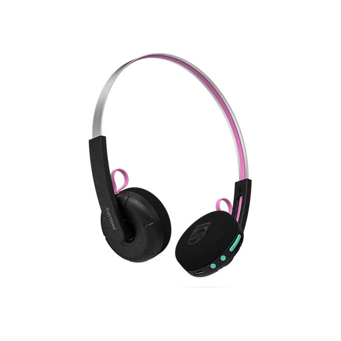 Philips TAMS1BK-00 Moving Sound Cuffie On-ear Bluetooth 6 Senza Fili 26h Multipoint Microfono Integrato colore Nero