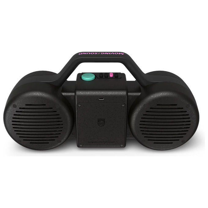 Philips TAMS60B-00 The Roller Altoparlante Bluetooth Portatile 120W IP67 Bluetooth 6.0 Batteria 24h Auracast USB-C colore Nero