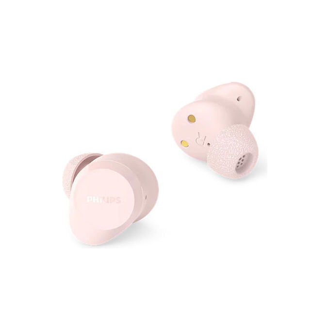 Philips TAT1300PK-00 Auricolari True Wireless Bluetooth 6.0 IPX4 Autonomia 24h Custodia di Ricarica colore Rosa