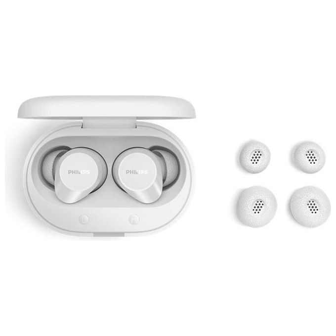Philips TAT1300WT00 Auricolari True Wireless In Ear Bluetooth 6.0 IPX4 24 ore autonomia colore Bianco