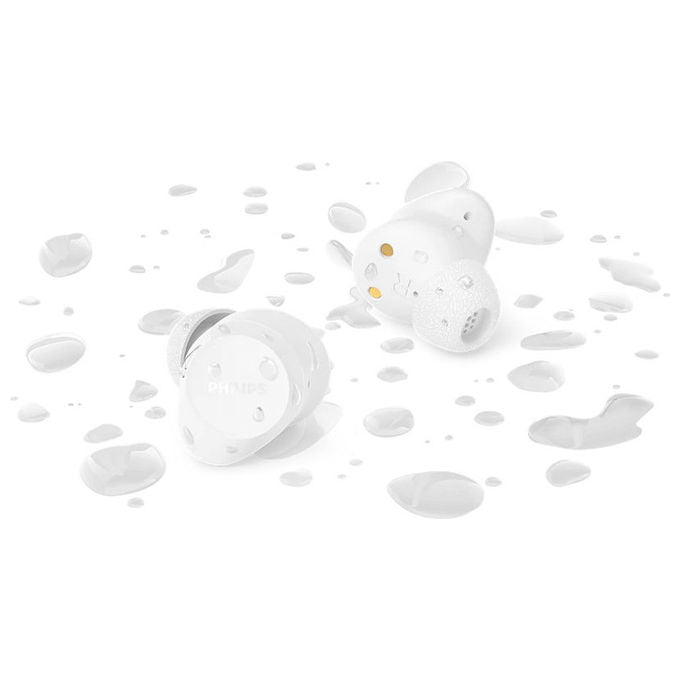 Philips TAT1300WT00 Auricolari True Wireless In Ear Bluetooth 6.0 IPX4 24 ore autonomia colore Bianco