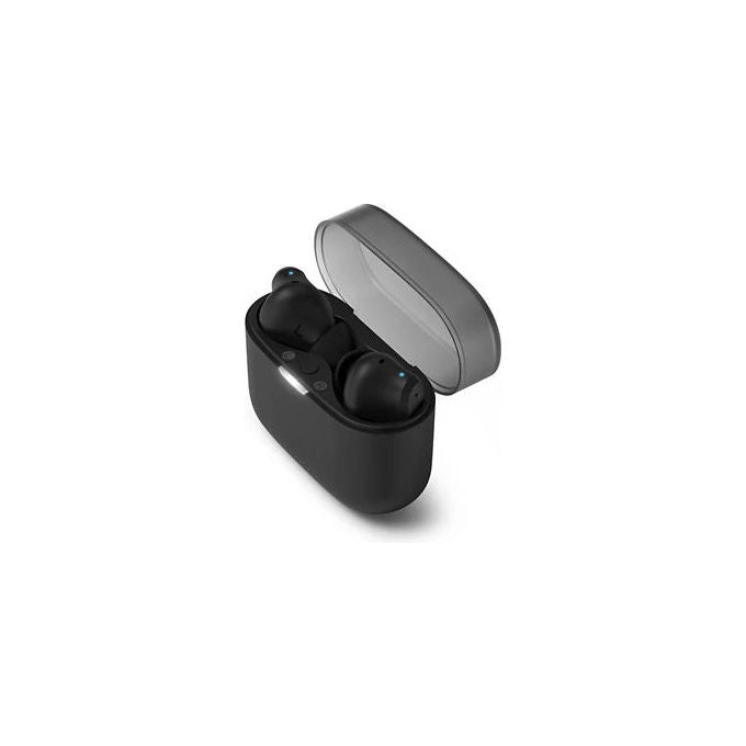 Philips TAT2000BK auricolari true wireless in-ear, bluetooth 5.4, 32 ore, driver 6mm bassi dinamici, 4 microfoni, IPX4, nero