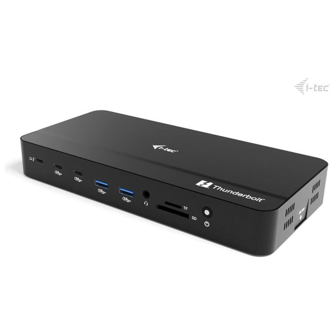 I-tec TB5TRIPLEDOCKM2PDIT Docking Station Thunderbolt 5 Triplo Display 8K M.2 NVMe PCIe Gen4 USB-C Power Delivery 140W 2.5G LAN colore Nero