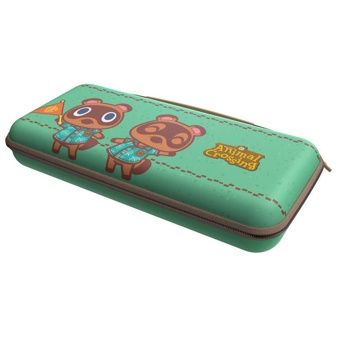 Turtle Beach TBA-8902-55 PlayTrek Custodia per Nintendo Switch 2 e Switch OLED con Design Animal Crossing Timmy Tommy colore Bianco