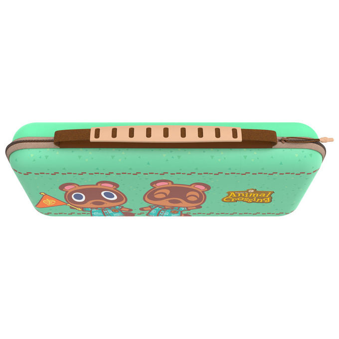 Turtle Beach TBA-8902-55 PlayTrek Custodia per Nintendo Switch 2 e Switch OLED con Design Animal Crossing Timmy Tommy colore Bianco