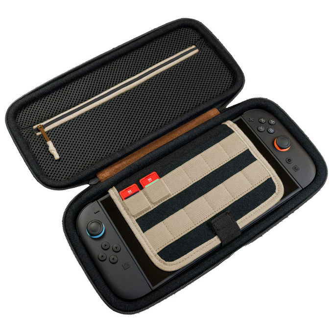Turtle Beach TBA-8902-55 PlayTrek Custodia per Nintendo Switch 2 e Switch OLED con Design Animal Crossing Timmy Tommy colore Bianco