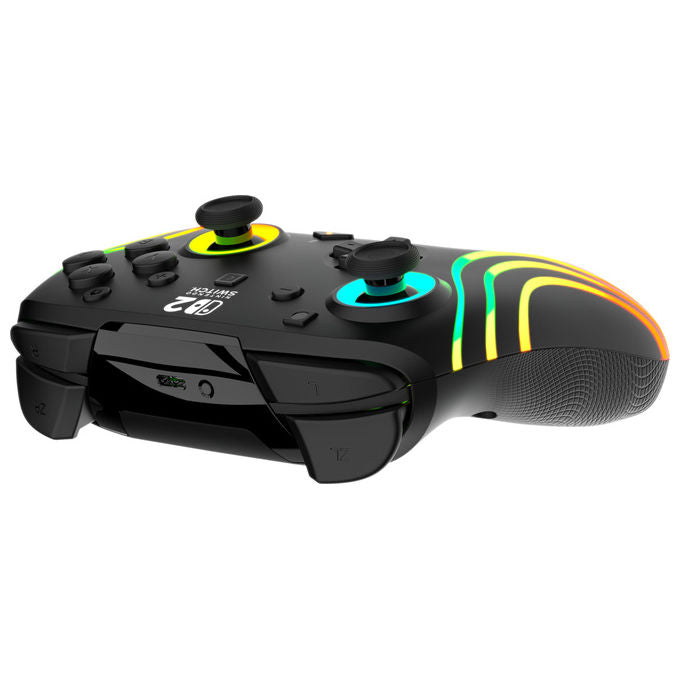 Turtle Beach TBC-8106-05 Afterglow Controller da gaming wireless RGB con licenza ufficiale per Nintendo Switch 2 colore Nero