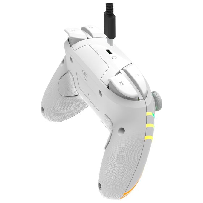 Turtle Beach TBC-8106-15 Afterglow Wave Controller da gaming wireless RGB con licenza ufficiale per Nintendo Switch 2 colore Bianco