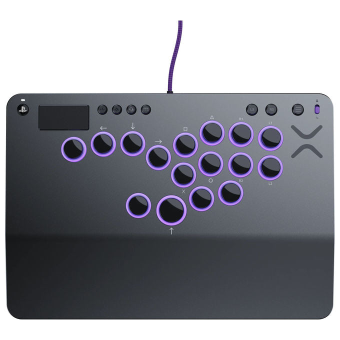 Turtle Beach TBF-3001-05 Victrix Pro KO Fight Stick 16 tasti mobili e assegnabili switch Cherry MX Speed Silver RGB personalizzabile compatibile PS5 PS4 PC colore Nero