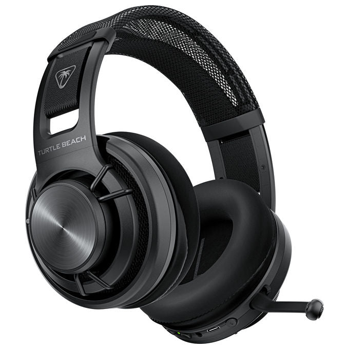 Turtle Beach TBS-5101-05 Atlas Air Auricolare Gaming Wireless 2,4 GHz + Bluetooth 5,2 Audio 24-bit 40 mm 50 h Batteria Cuffie Circumaurali con Microfono Staccabile colore Nero
