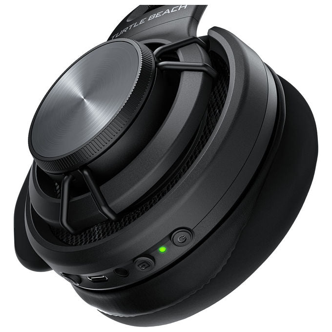 Turtle Beach TBS-5101-05 Atlas Air Auricolare Gaming Wireless 2,4 GHz + Bluetooth 5,2 Audio 24-bit 40 mm 50 h Batteria Cuffie Circumaurali con Microfono Staccabile colore Nero
