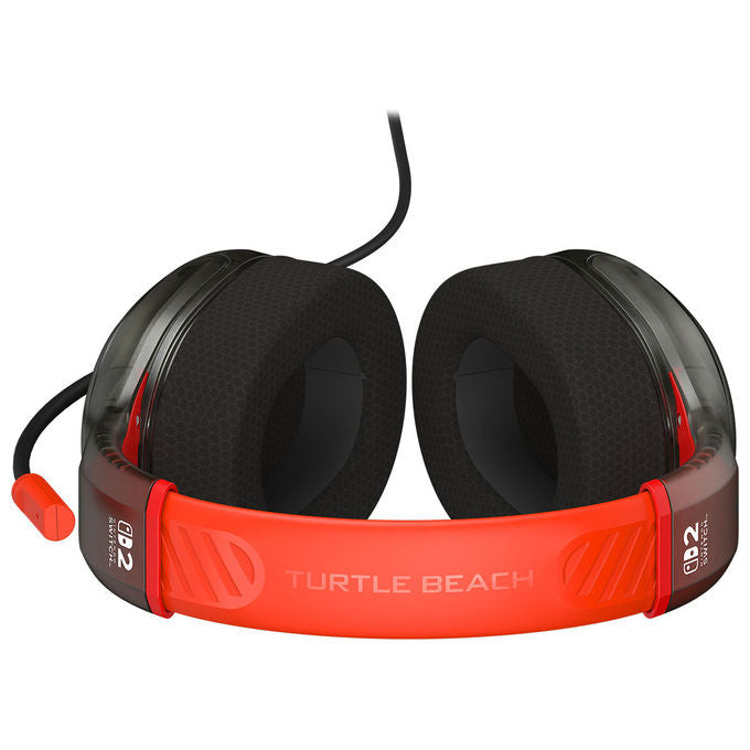 Turtle Beach TBS-8003-85 Airlite Fit Cuffie da gioco Over-Ear cablate Jack 3.5mm Nintendo Switch 2 Mario Star colore Nero Rosso