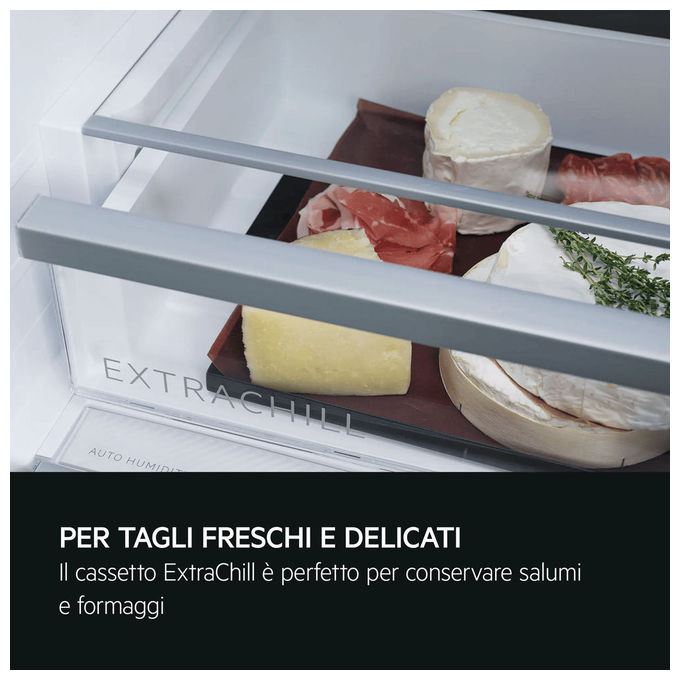 AEG TC7MS181DS Frigocongelatore ad incasso 249 L 177 cm Classe D 34 dB TwinTech No Frost (54 6x54 9x177 2 cm) colore Inox