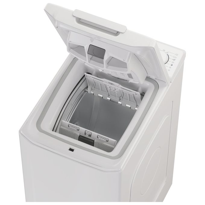 Candy TCA273D3-S ProWash 300 Lavatrice Carica dall'alto 7 Kg 1200 rpm Classe C Bianco