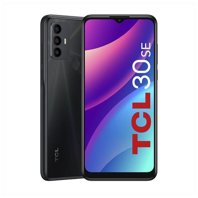 TCL 6165H1 Smartphone TCL 30SE Display 6.52'' 4GB 128GB Batteria 5000mAh Dual Sim colore Space Grey