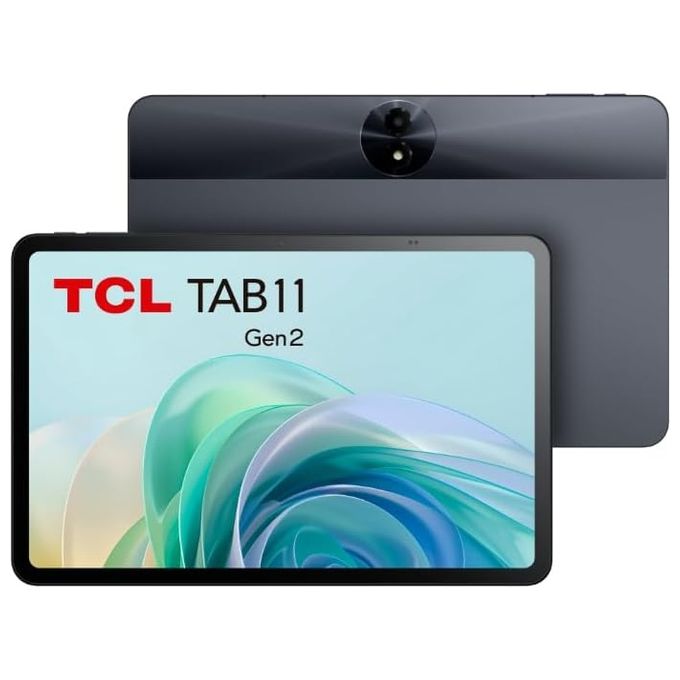TCL 9491G Tab 11 Gen 2 Tablet Android 11'' NXTVISION 6GB RAM 256GB WiFi Android 14 Batteria 8000mAh colore Grigio