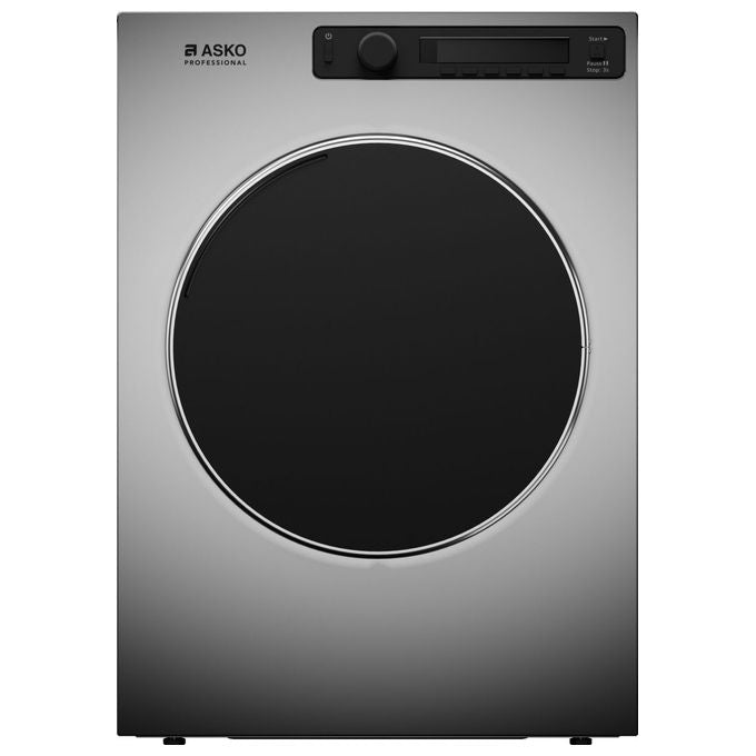 Asko TDC1773V.T Asciugatrice a Ventilazione 7 Kg Classe C 17 Programmi Sensore Umidita' Avvio Ritardato 24h (85x59,5x65,4 cm) colore Titanio