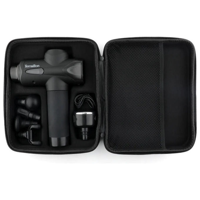 Terraillon, Pistola Massaggiante Multizone Expert, 4 Testine, 20 Velocita'