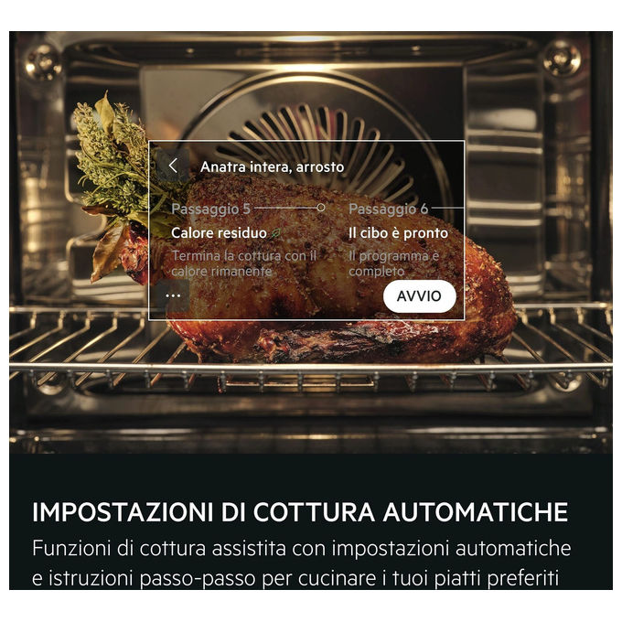 AEG Forno Elettrico 71 Litri Multifunzione Grill Classe A++ Nero