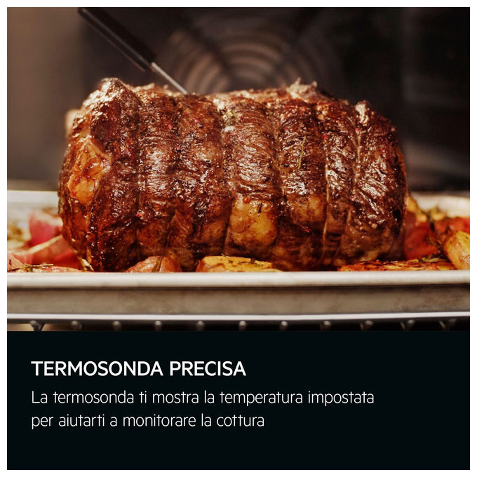 AEG Forno Elettrico 71 Litri Multifunzione Grill Classe A++ Nero