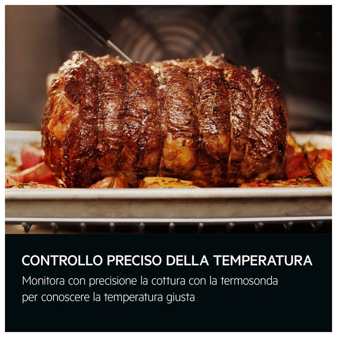 AEG Forno Elettrico 71 Litri Multifunzione Grill Classe A++ Nero