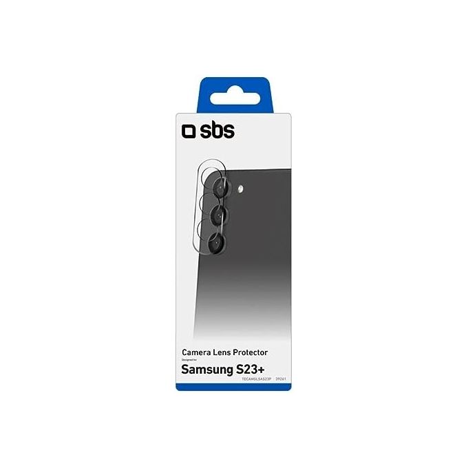 Sbs Camera Lens Protector per Fotocamera Samsung Galaxy S23+ Antigraffio