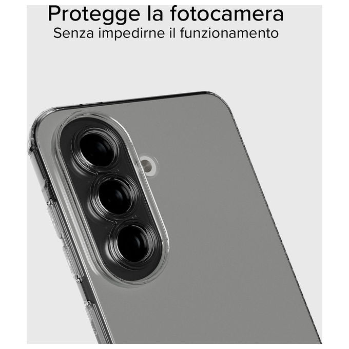 Sbs custodia cover extreme x2 per Samsung Galaxy A37, anti shock, trasparente, bordi rinforzati, TPU
