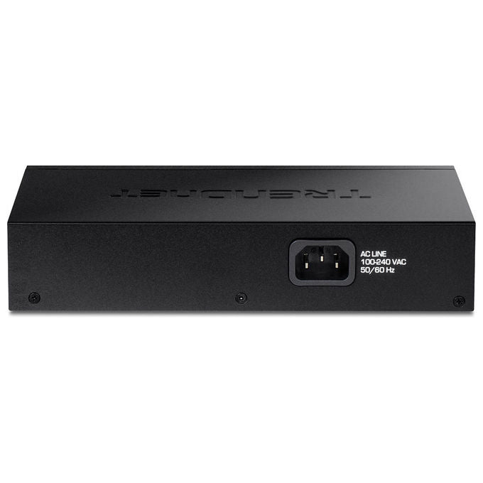 Trendnet TEG-S17D Switch di Rete Gigabit 16 Porte Full Duplex 32 Gbit-s Rack Mountabile colore Nero