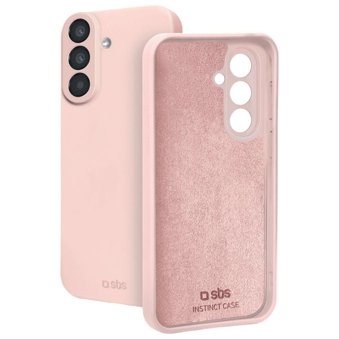 SBS TEINSTSAA37P Instinct Cover Samsung Galaxy A37 TPU Microfibra Resistente Urti e Graffi colore Rosa