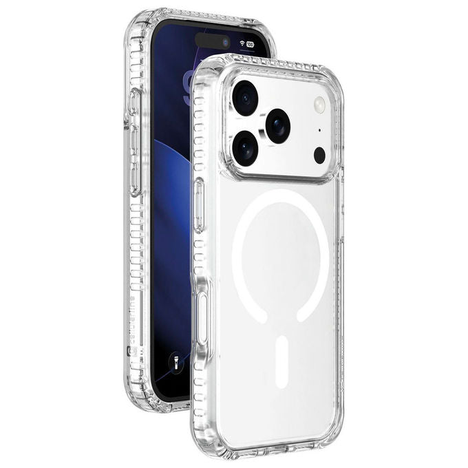 Cellularline TETRAMAG2IPH18PRMT ULTRA STRONG MAG Cover compatibile con iPhone 18 Pro Max con protezione antiurto e antibatterica con tecnologia MagSafe colore Trasparente