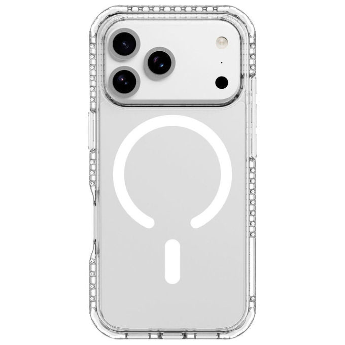 Cellularline TETRAMAG2IPH18PRMT ULTRA STRONG MAG Cover compatibile con iPhone 18 Pro Max con protezione antiurto e antibatterica con tecnologia MagSafe colore Trasparente