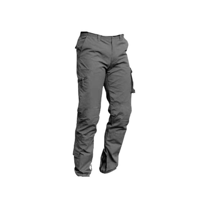 Issaline 8028C Raptor Pantaloni Cargo da Lavoro Multitasche 100% Cotone Canvas colore Verde