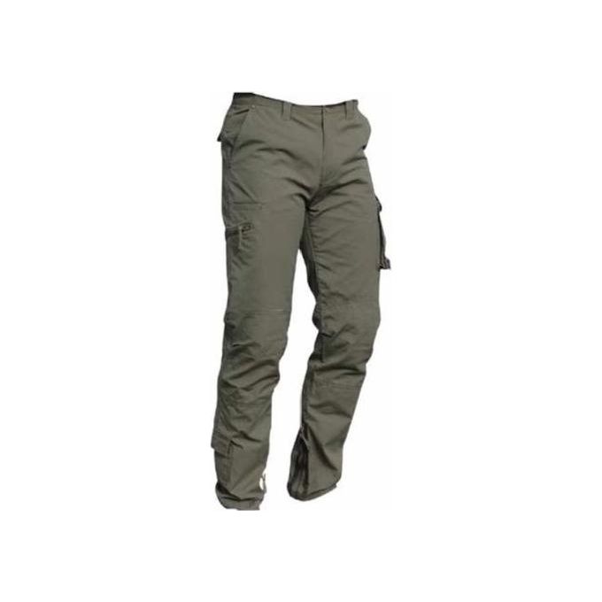 Issaline 8028C Raptor Pantalone da Lavoro Cargo Multitasche 100% Cotone Taglia XL colore Verde
