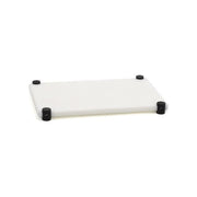 Bisetti TGP4030N Tagliere professionale con piedini antiscivolo 40x30 cm uso bilaterale lavabile in lavastoviglie materiale certificato per alimenti colore Bianco