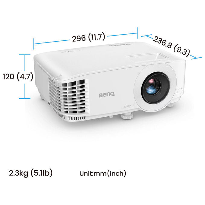 BenQ TH575I Proiettore Full HD DLP 3800 ANSI lumen 1080p Google TV Input Lag 16.7ms Zoom Ottico 1.1x colore Bianco