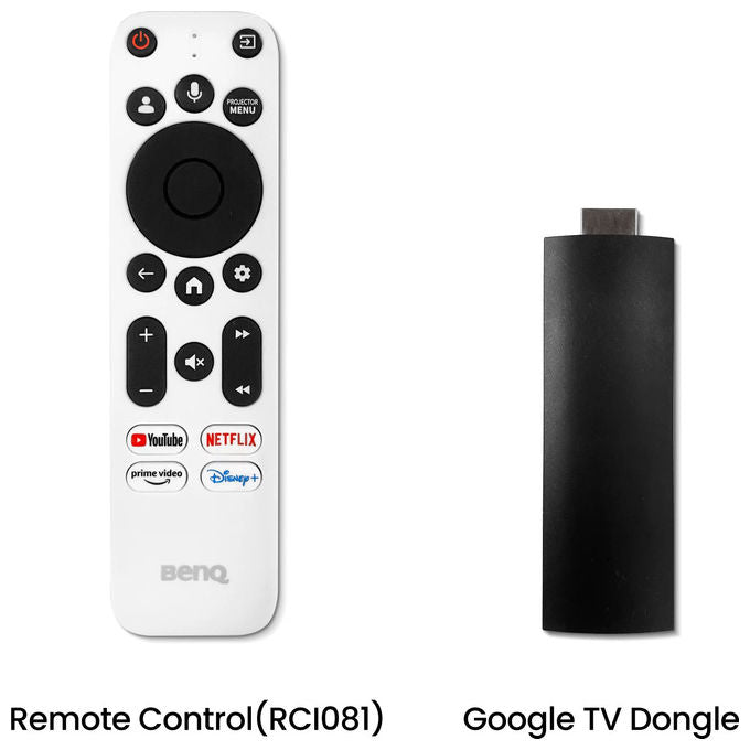 BenQ TH575I Proiettore Full HD DLP 3800 ANSI lumen 1080p Google TV Input Lag 16.7ms Zoom Ottico 1.1x colore Bianco