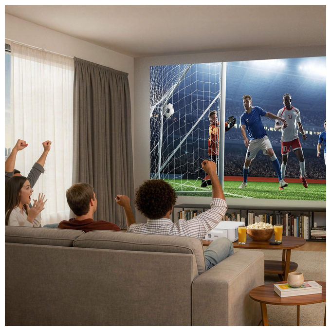 BenQ TH575I Proiettore Full HD DLP 3800 ANSI lumen 1080p Google TV Input Lag 16.7ms Zoom Ottico 1.1x colore Bianco