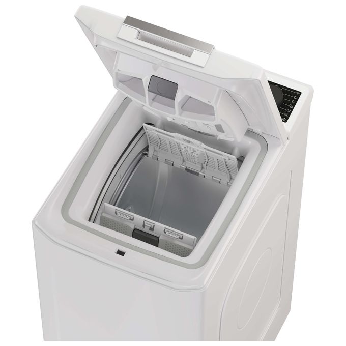 Haier THASN276TM7-S T Series 7 Lavatrice Carica dall'Alto 7 Kg 1200 rpm Classe A Inverter Vapore Wi-Fi (86x40,5x60 cm) colore Bianco