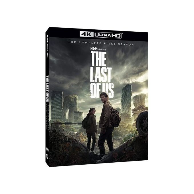 Warner 5051891194618 The Last of Us - Stagione 1 Edizione Bundle Blu-ray Ultra HD 4K 4 dischi Audio Italiano 5.1 Dolby Digital Formato Schermo Ultra HD 4K Dolby Vision colore Nero