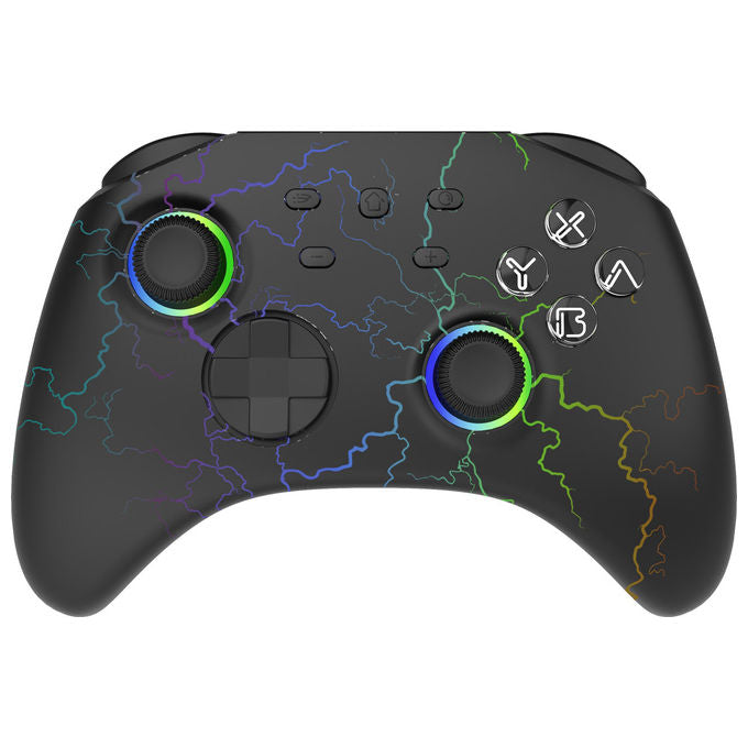 Qubick, Controller Wireless Thunder, Effetti RGB, Hall Magnetic, Nintendo Switch