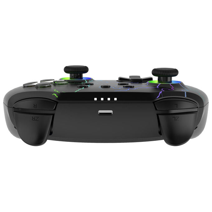 Qubick, Controller Wireless Thunder, Effetti RGB, Hall Magnetic, Nintendo Switch