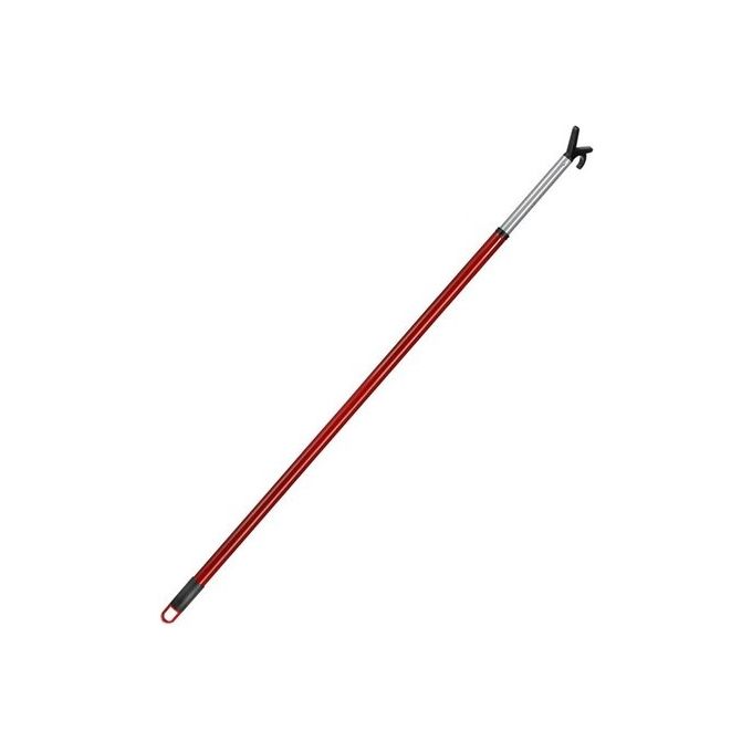 Tonkita TK01401S Bastone Appendiabiti Telescopico Allungabile fino a 150 cm Plastica e Metallo colore Rosso