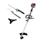 Excel MF33 Decespugliatore Multifunzione a Scoppio 33 cc 1,05 kW Motore 2 Tempi Asta Sganciabile 4 Accessori Inclusi