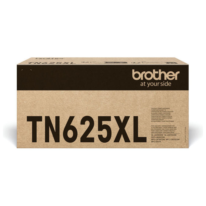 Brother TN625XLC Toner Originale Alta Capacita' XL 4500 pagine per HL-L8430CDW HL-L8570CDW DCP-L8630CDW MFC-L8730CDW MFC-L8970CDW colore Ciano
