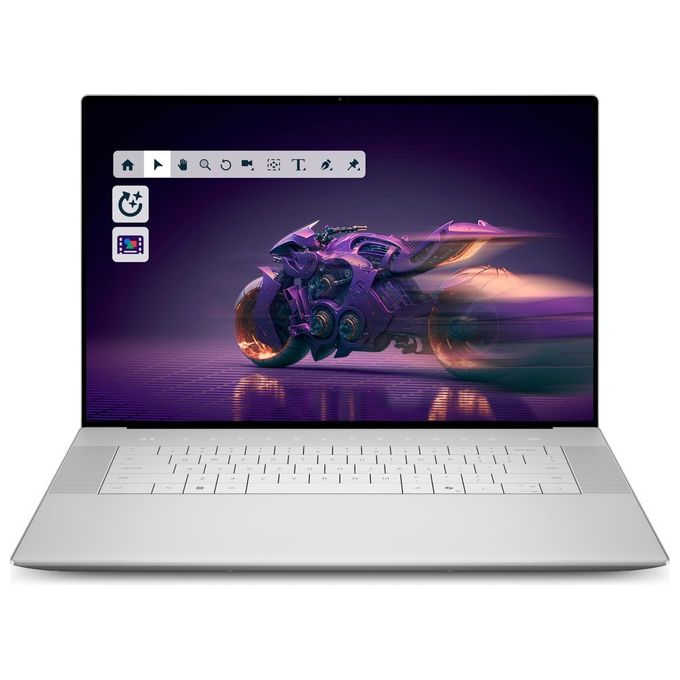 Dell DA16250 Notebook 16.3 pollici Touch 4K Intel Core Ultra 9 32GB RAM 1TB SSD NVIDIA RTX 5060 colore Platino