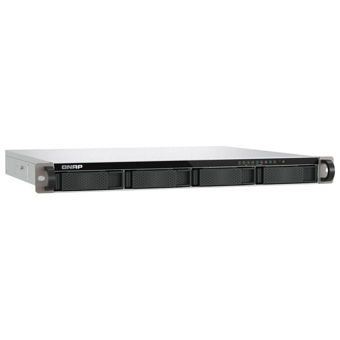 Qnap TS-H665U-8G NAS Rackmount 1U 6 Bay Intel 4-core 8 GB DDR5 2x2.5GbE senza disco