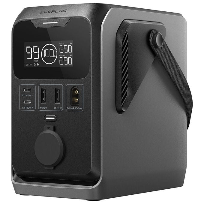 EF ECOFLOW TSAECO8 TRAIL 300 DC Stazione di Energia Portatile 288Wh 300W colore Nero