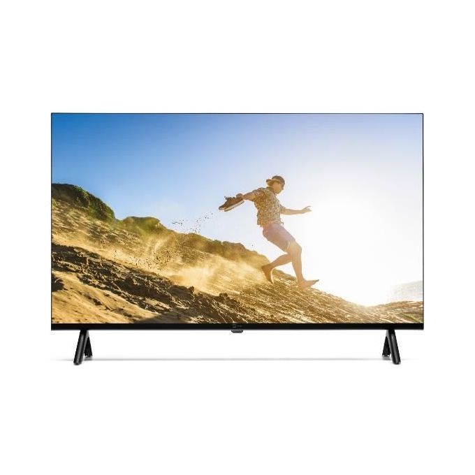 TELE System Tv Led 32 Pollici HD Ready DVB-T2-C-S2 Classe E Nero