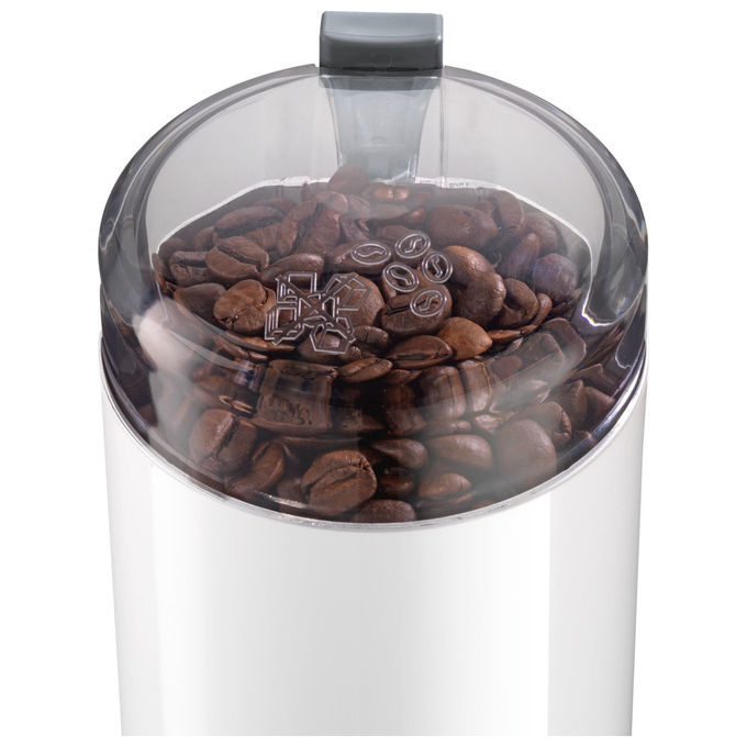 Bosch TSM6A011W Macinacaffe' elettrico 180W 75g lame acciaio inox uso domestico colore Bianco